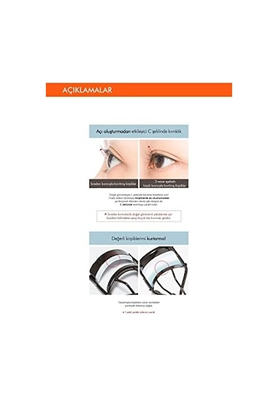 3 Kat Güçlü Kirpik Kıvırıcı 3-wave Eyelash Curler 4 Renk