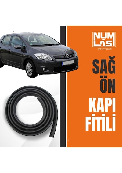 Toyota Auris 2010-2012 Sağ Ön Kapı Fitili-a Kalite-numlas-nm5703