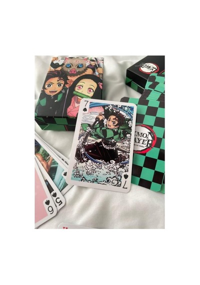 Anime Demon Slayer İskambil Poker Kartı