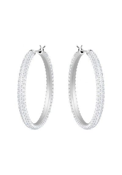 5389432 Swarovski Küpe Stone:Pe Hoop Cry/Rhs Gümüş