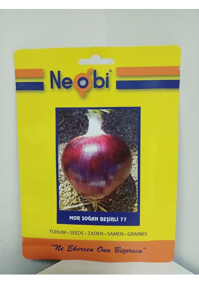 Neobi Mor Soğan Tohumu 10 Gr 1 Adet