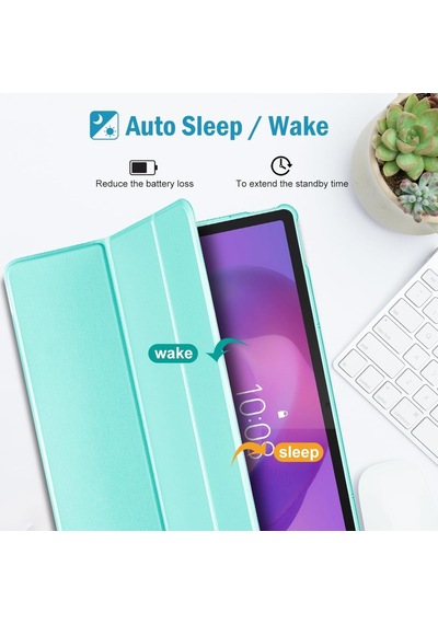 Lenovo Idea Tab Pro 12.7inç Tb-370fu/tb371fc Uyumlu Kılıf Kalem Bölmeli Smart Case Kılıf