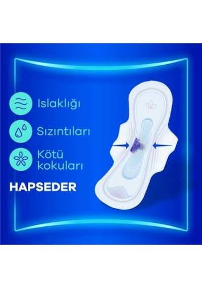 Uzun Ekstra Hijyenik Ped, 16 Adet, Süper Ekonomik Paket İle