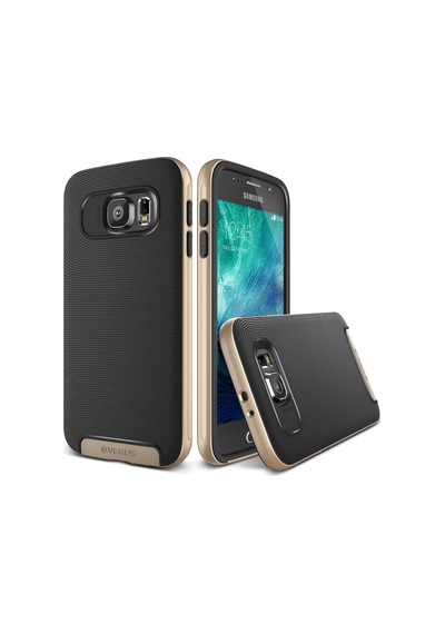 Verus Galaxy S6 İle Uyumlu Case Crucial Bumper Kılıf Shine Gold