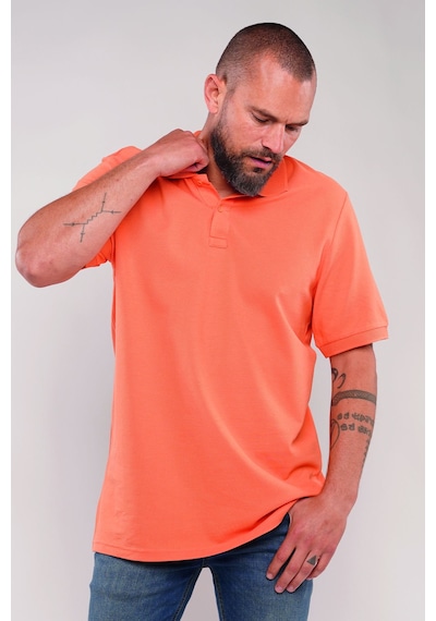 Gabria Polo Yaka Erkek T-shirt Turuncu