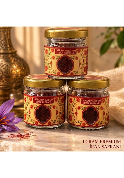 Safran 100% Katkısız Doğl Renk Ve Aroma Süper Negin Kalite