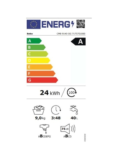 Beko CMB 9140 OG 9 KG 1400 Devir Çamaşır Makinesi