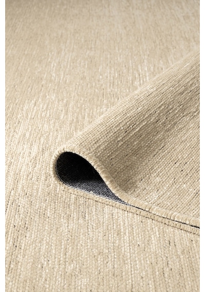 Valerıa Vlr01b Bej Dekoratif Şönil Kilim Modern Desen Yıkanabilir Yumuşak Kaymaz Taban Halı Yolluk