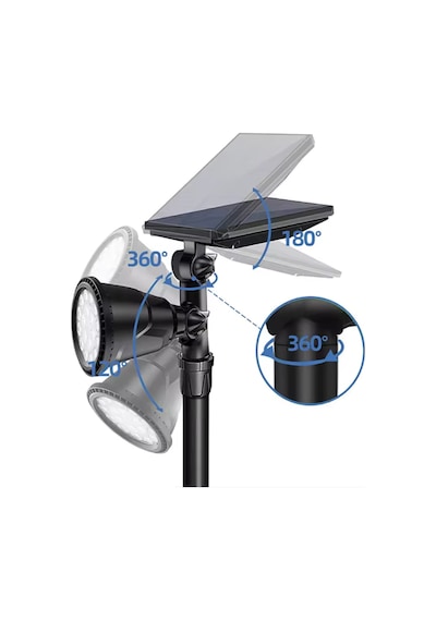 Forlife 30watt Fonksiyonel Solar Çim / Bahçe Aydınlatma Armatürü Günışığı