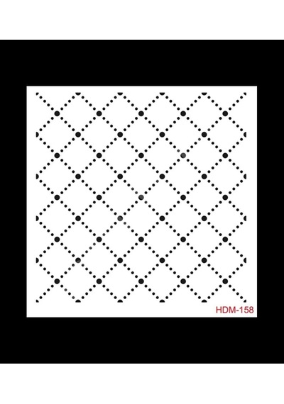 Hdm158 Cadence Home Dekor Stencil 25X25