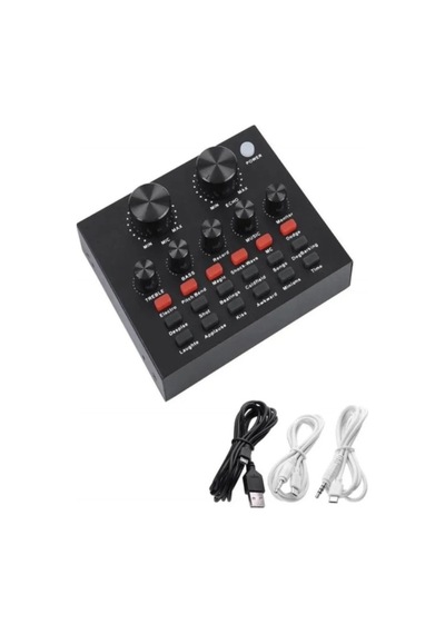 Filtreli Condenser Mikrofon Ses Kartı Stand Set