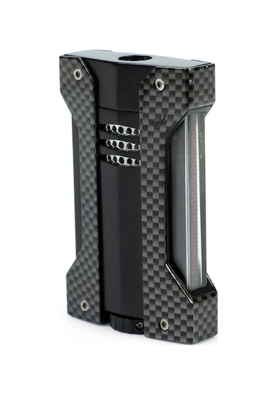 Conquistador Tek Torch Pürmüz Karbon Siyah Defi Extreme Dizayn Metal Puro Çakmağı Cnq-023