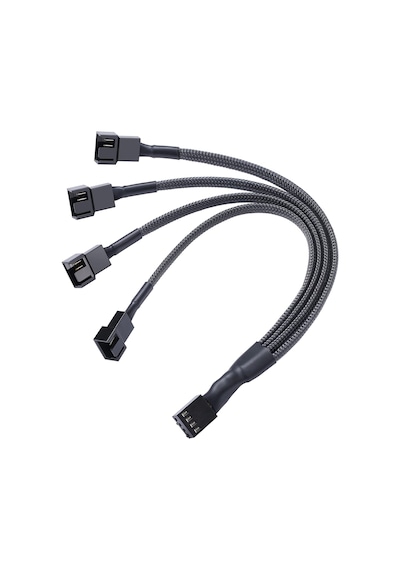 4 Pin PWM Fan Kontrol Kablosu 4p Dişi 3+3+3+4p Çoklayıcı PWM Kablo