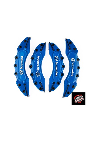 Mavi Brembo Üstü Baskılı Kaliper Kapağı 4'Lü Set