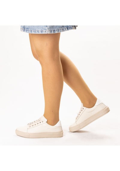 Kadın Hakiki Deri Günlük Spor Ayakkabı Sneakers 001