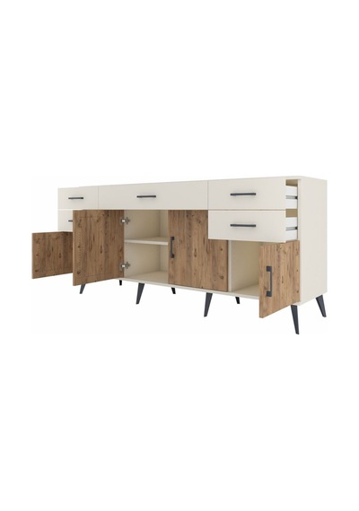 Hyperion Konsol Tek Raflı 5 Çekmeceli 4 Kapaklı 176x44x83 Aytaşı-çam/aytaşı Çam/aytaşı Hyperion Konsol Tek Raflı 5 Çekmeceli 4 Kapaklı 176x44x83 Aytaşı-çam/aytaşı Çam/aytaşı
