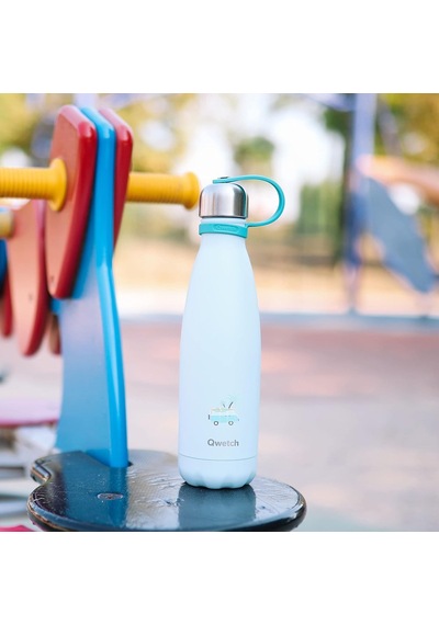 Termos Paslanmaz Çelik, 500 Ml, Model Kids Mavi Minivan Çok Renkli