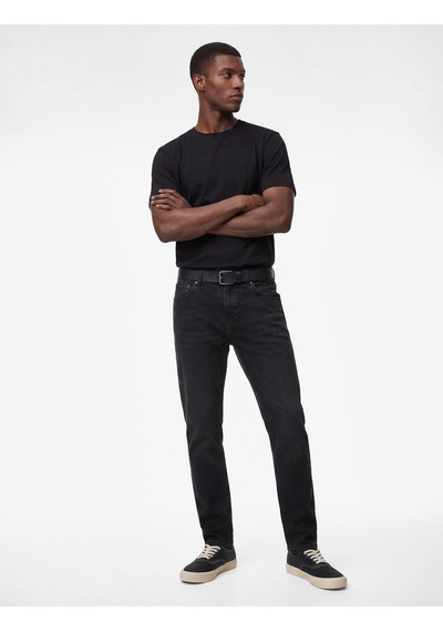Koton Normal Bel Cepli Slim Fit Jean Pantolon- Brad Jean Siyah 6sam40177nd Siyah