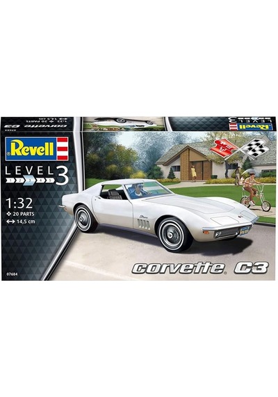 Revell Maket 1 32 Corvette C3 N7684