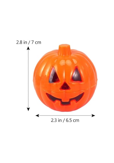 Halloween Cadılar Bayramı Balkabağı Figür Ledli 7cm Diğer