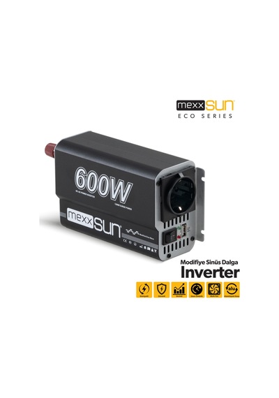 Mexxsun 12v 600w Modifiye Sinüs İnverter