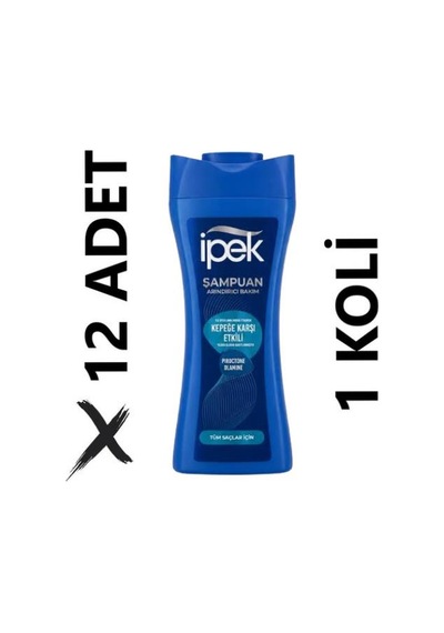 İpek Tüm Saçlar İçin Kepeğe Karşı Etkili Şampuan 12 X 480 Ml