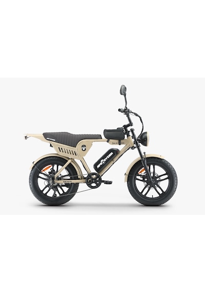 Ape Ryder Genon Ultra 750w Elektrikli Bisiklet Ayna Çanta Ve El Gazı Sarı