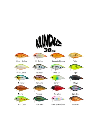 Hanfish Kunduz Kg 3.8 Cm 4 Gr Maket Yem Ladybug