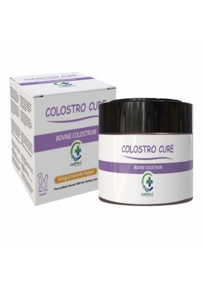Cureffect Colostro Cure 20 Gr Annesiz Yavrular Ve Hastalar İçin Kolostrum / Ağız Sütü Desteği
