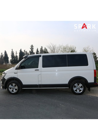 Volkswagen Transporter T6 2015-2020 Yıl Aralığı Uyumlu Kısa Şase Sağ Sürgü Dodik Seti 11 Parça Siyah