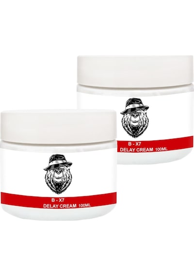 B-x7 Cream 2 Adet Erkeklere Stop Kremi 7x Effect 100 Ml