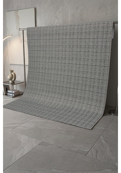 Apex Halı Sisal Premium 1823 Sp Gri Antrasit Çok Renkli