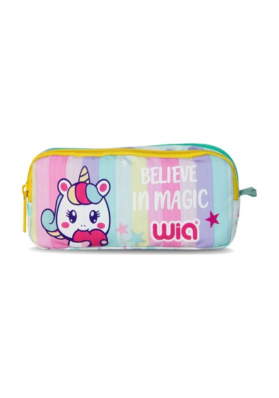 Wia Unicorn Kız Çocuk Kalemlik Turkuaz