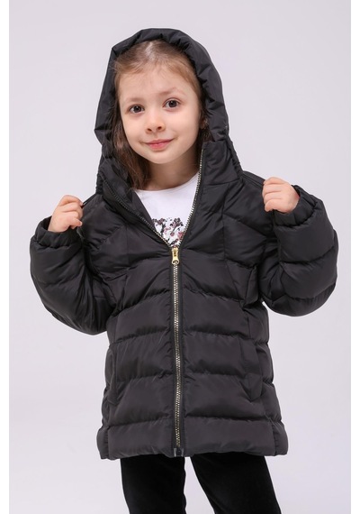 Kız Çocuk Mevsimlik Mont 51295 Siyah