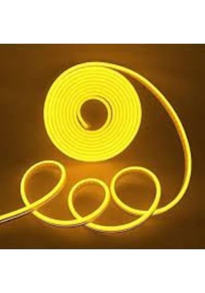 12 Volt 5 Metre Neon Led Şerit AMBER SARISI