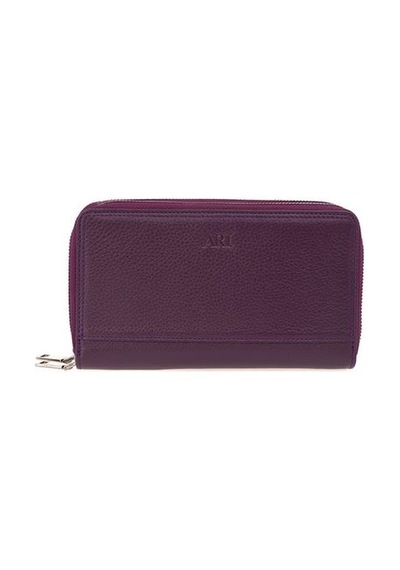 Bilik Deri Mor Rölax Deri Unisex Portföy & Clutch Çanta Ar P-715 Acı Kahverengi