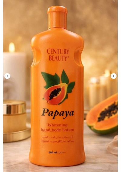 Papaya Özlü Vücut Kremi, Losyun 500ml Papaya Cilde Güzel Bir Yumuşaklık Ve Tazelik Kazandırır