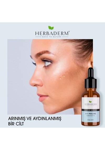 Superserum Aha-Peeling Doğal Yüz Serumu