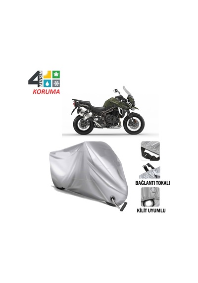 Triumph Tiger Explorer XCA Motosiklet Brandası ( Kilit Uyumlu