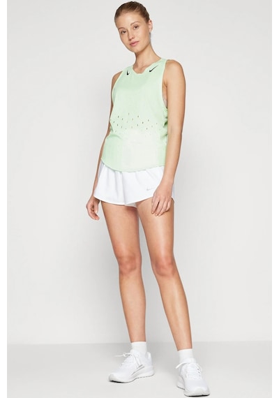 Nike Dri Fit Aeroswift Running Adv Singlet Tank Top Green Lazer Kesim Koşu Atleti Yeşil