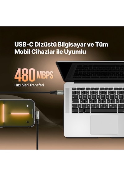 Ttec 150 CM Hızlı Şarj Kablosu