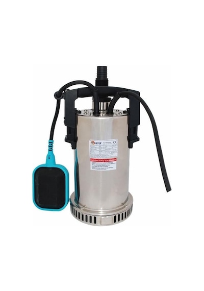 Water Sound Qsb-2jh-550 Paslanmaz Gövdeli Drenaj Dalgıç Pompa, Şamandıralı 8 Mss 9 M³/h