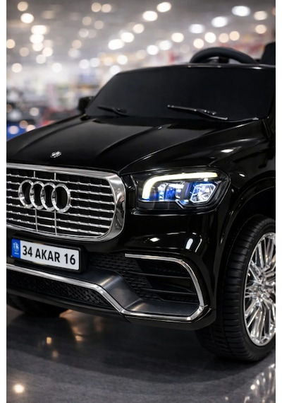Admire 12v Uzaktan Kumandalı Suv Akülü Çocuk Arabası Siyah