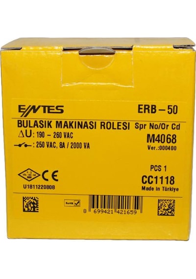 ENTES Erb-50 Zaman Rölesi (M4068)