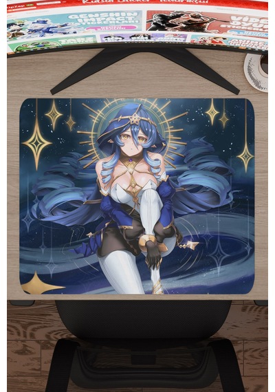 Layla Genshin Impact Anime Oyuncu V4 - 48x40 Xl Gaming Mouse Pad Fare Altlığı