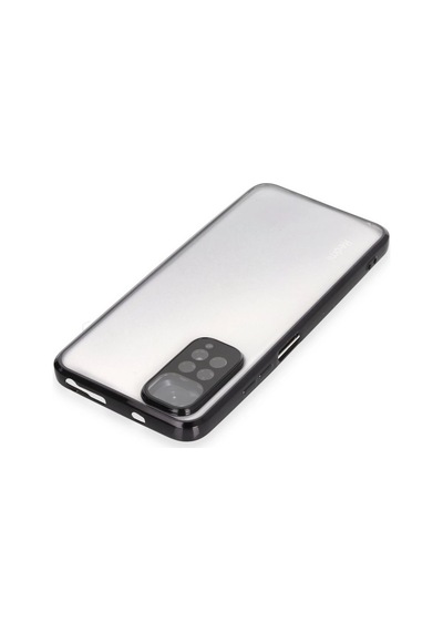 Xiaomi Redmi Note 11 Kılıf Razer Lensli Silikon - Siyah