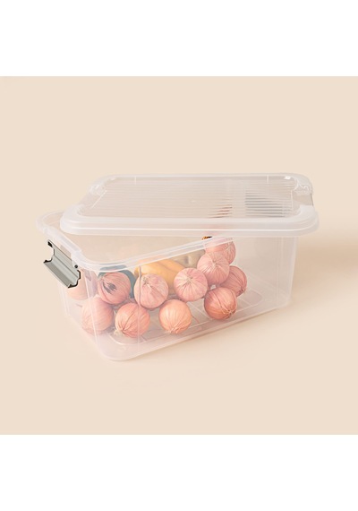 Living Agata Organizer Kutu - Şeffaf - 13 Lt Çok Renkli
