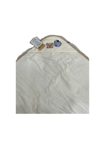 Özdilek Tom And Jerry Bebe Pelerini Krem 80x80 Çok Renkli