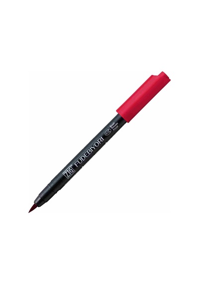 Zig Fudebiyori Fırça Uçlu Kalem Brush Pen 024 Wine Red