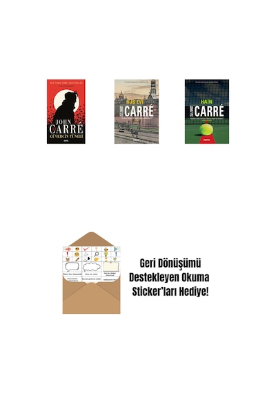 Güvercin Tüneli + Rus Evi + Hain + Okuma Sticker'ları